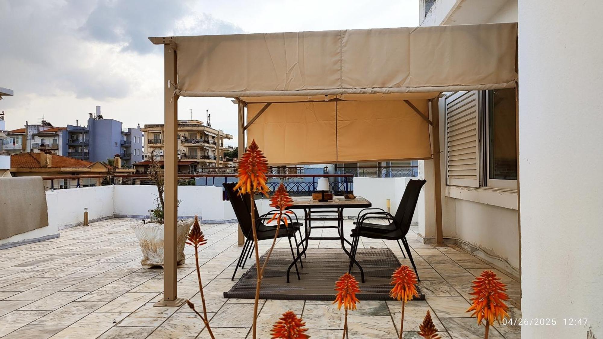 Golden Sky 1 Apartment Peraía エクステリア 写真
